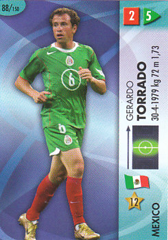 Gerardo Torrado Mexico Panini World Cup 2006 #88